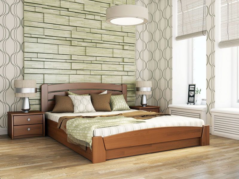 Дерев'яне ліжко Селена-Аурі, Розмір 11076 фото