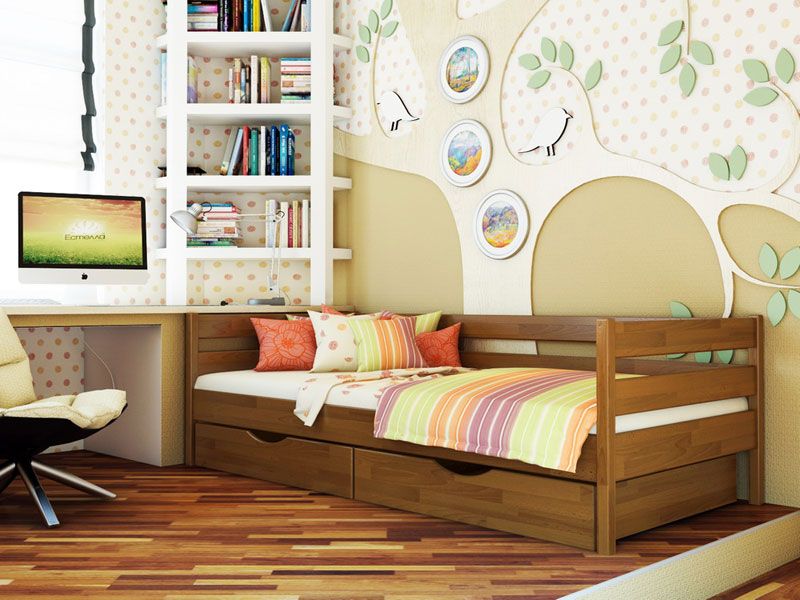 Деревянная кровать Нота 11077 фото