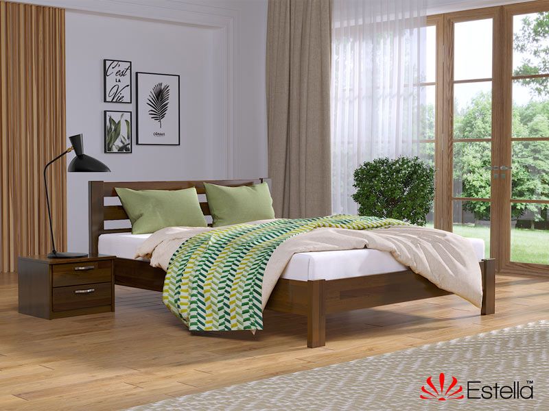 Деревянная кровать Рената Люкс 11080 фото