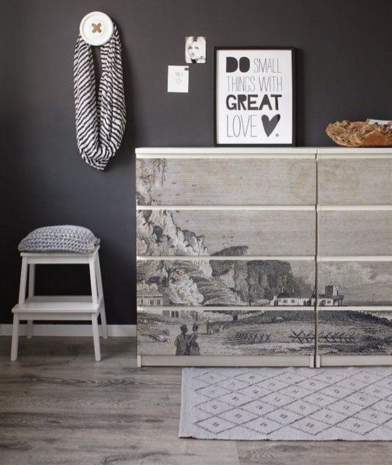 Комод Мальм з доданими ніжками: вищий та елегантніший вигляд, переробка IKEA.