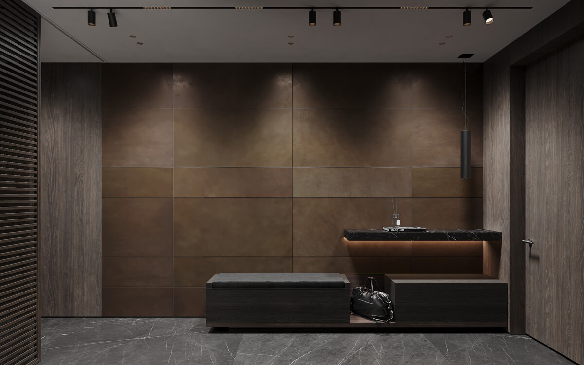 Бетонна фактура Акцентна стіна з фактурною штукатуркою під бетон: сучасний лофт дизайн 2026.