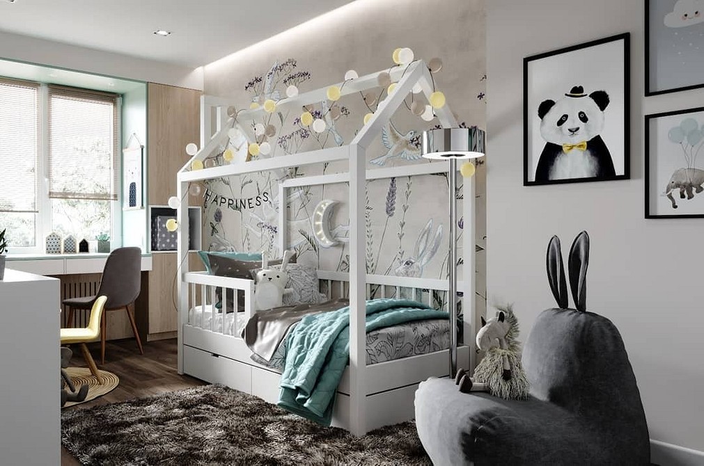 Безпечне акрилове покриття 2026 для дитячих меблів: фарба для ліжечка.