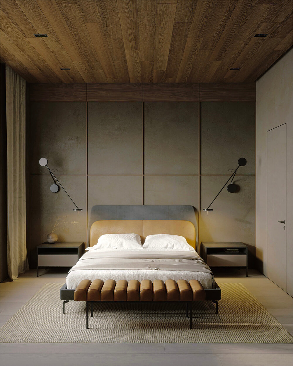 Релакс у майстер-спальні Розкішна майстер-спальня з ванною кімнатою: дизайн для максимального релаксу у 2026.