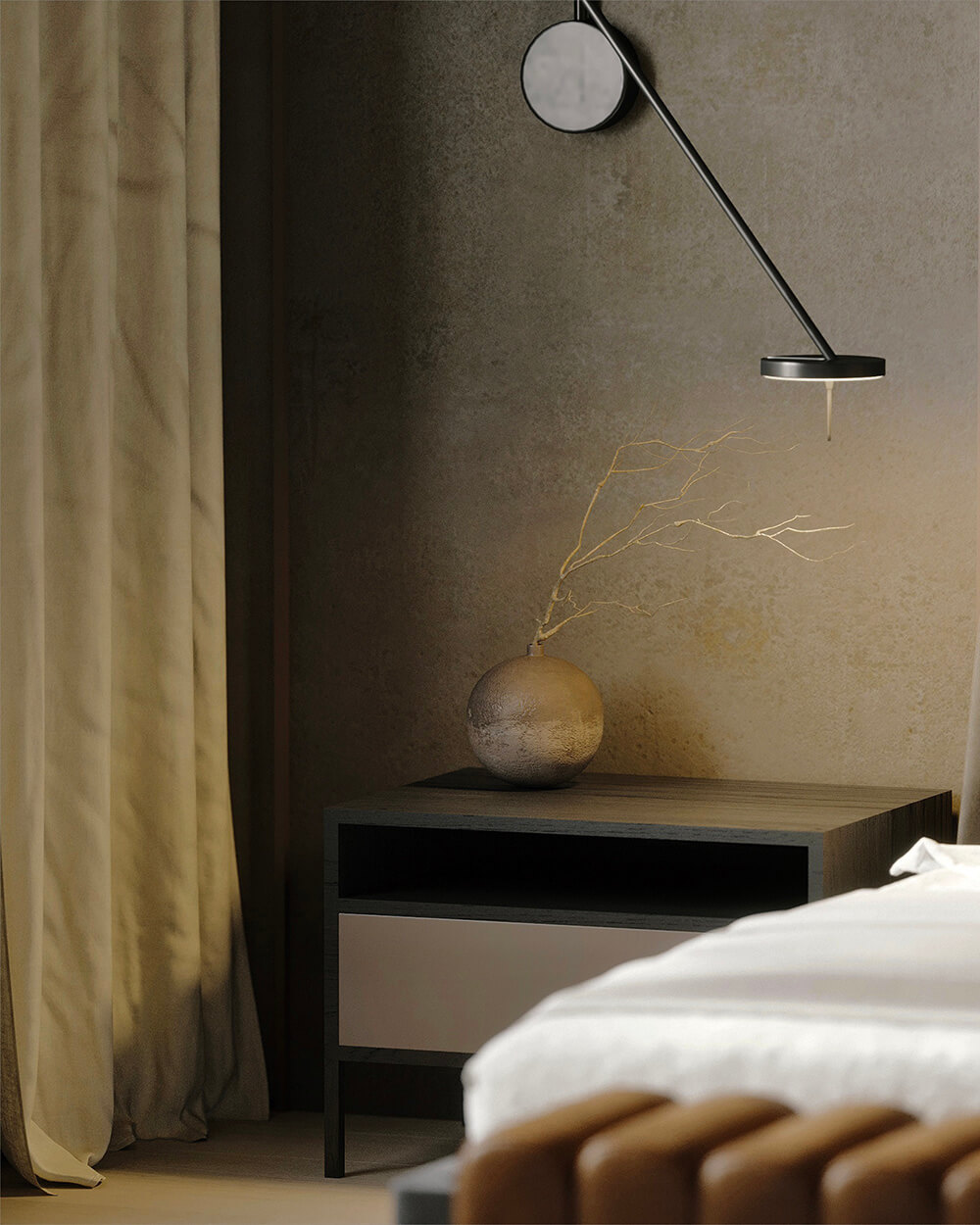 Особистий простір 2026 Планування майстер-спальні 2026: велике ліжко та зона для відпочинку в особистому просторі.