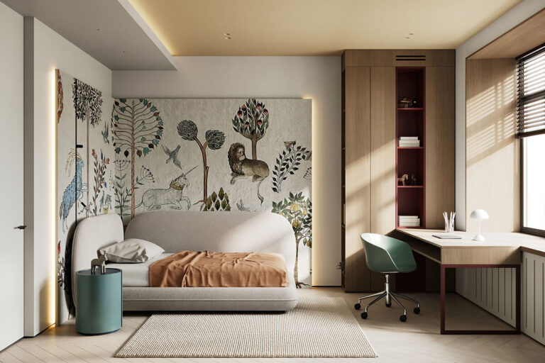 Кольорова стеля 2026: як додати глибини та стилю вашій оселі — Кольорова стеля