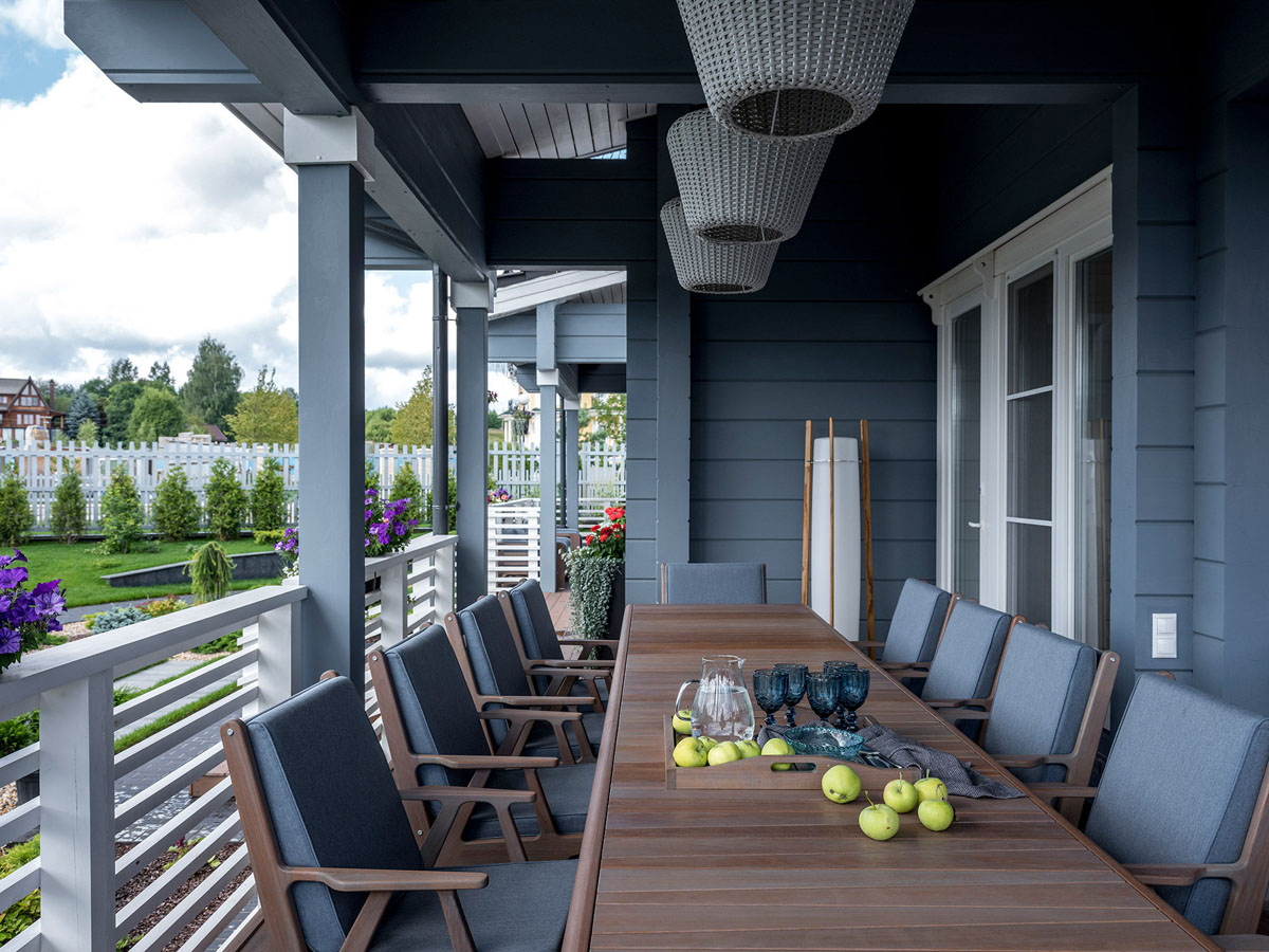 Продуманий дизайн інтер'єру будинку з бруса: функціональність, комфорт та стиль у кожній деталі.