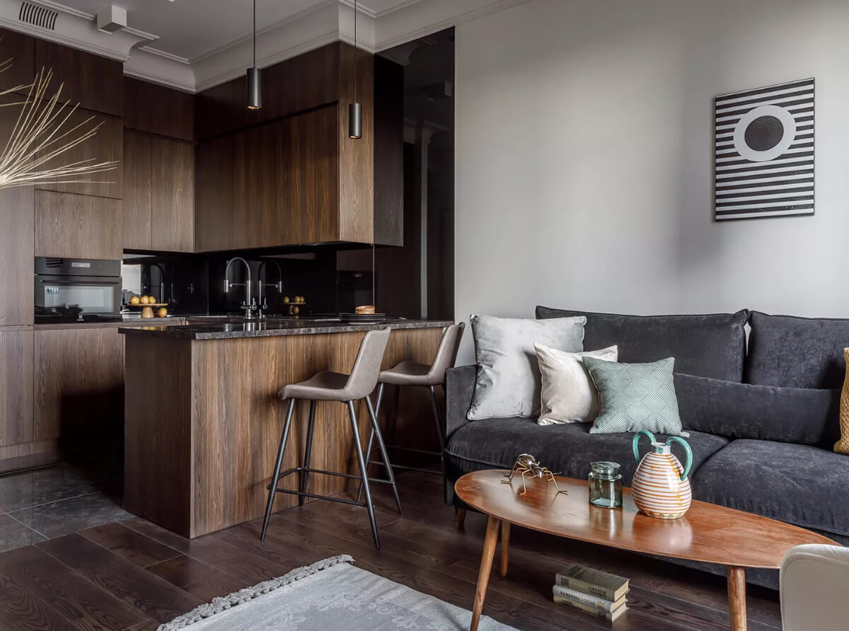 Елегантний дизайн квартири 2026: мінімалізм та неокласика, спокійні кольори.