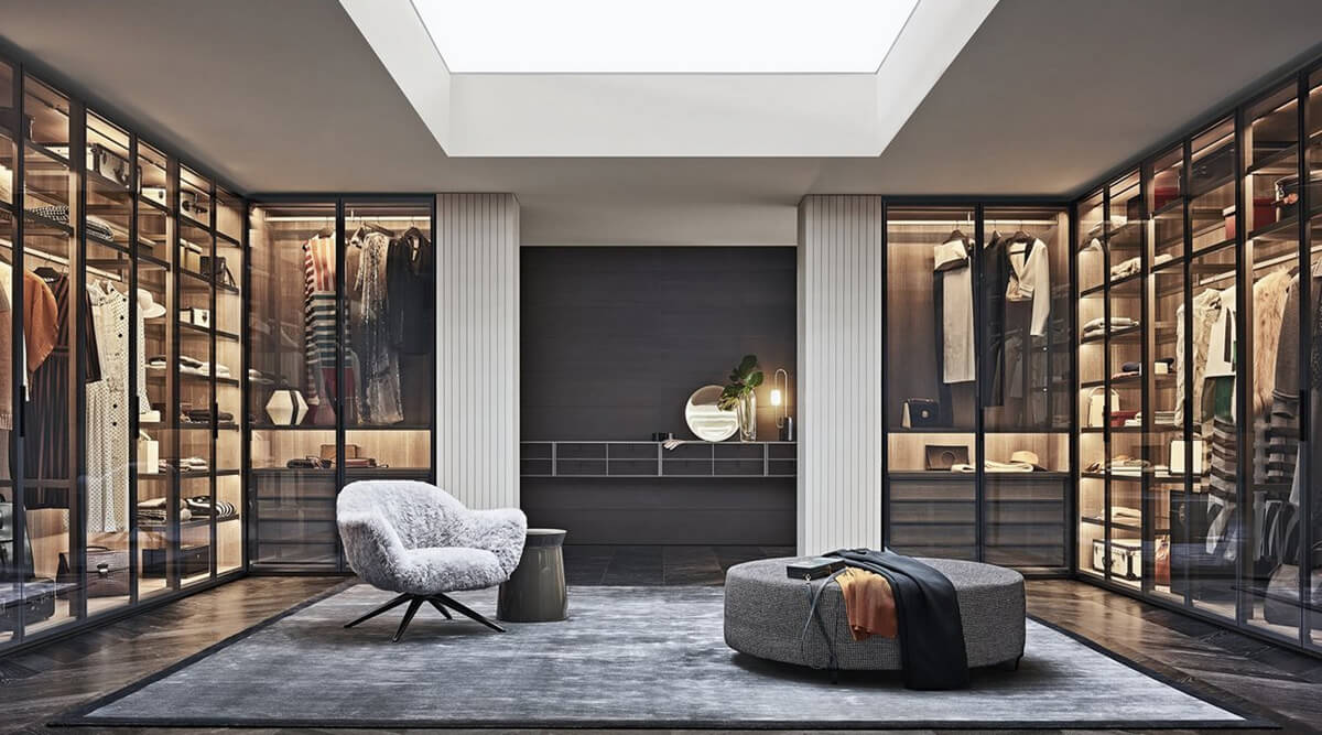 Сучасний інтер'єр квартири 2026 з акцентними кольорами та стильною графікою.