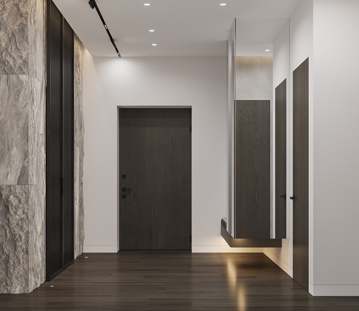 Кухня під рукою Сучасна кухня з низькими шафами та висувними полицями – доступний інтер'єр.