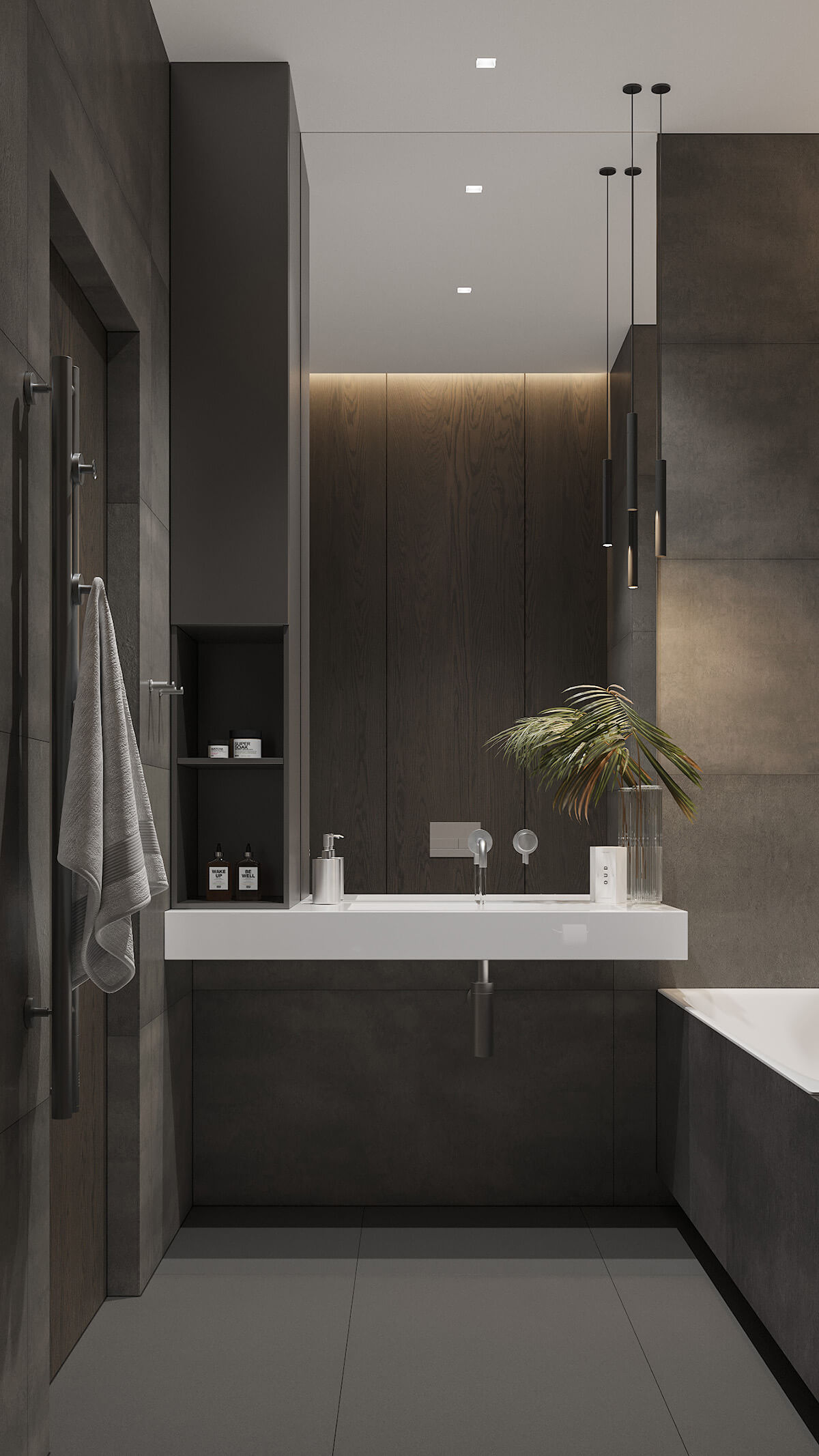 Зручна спальня Спальня з регульованим ліжком та зручним доступом до шафи: безбар'єрне середовище.