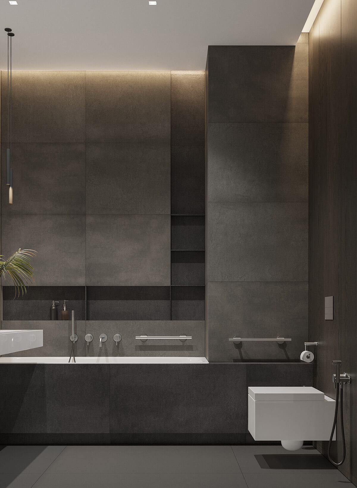 Спальня: легкість Спальня з широкими проходами та зручним ліжком: дизайн для людей з інвалідністю.