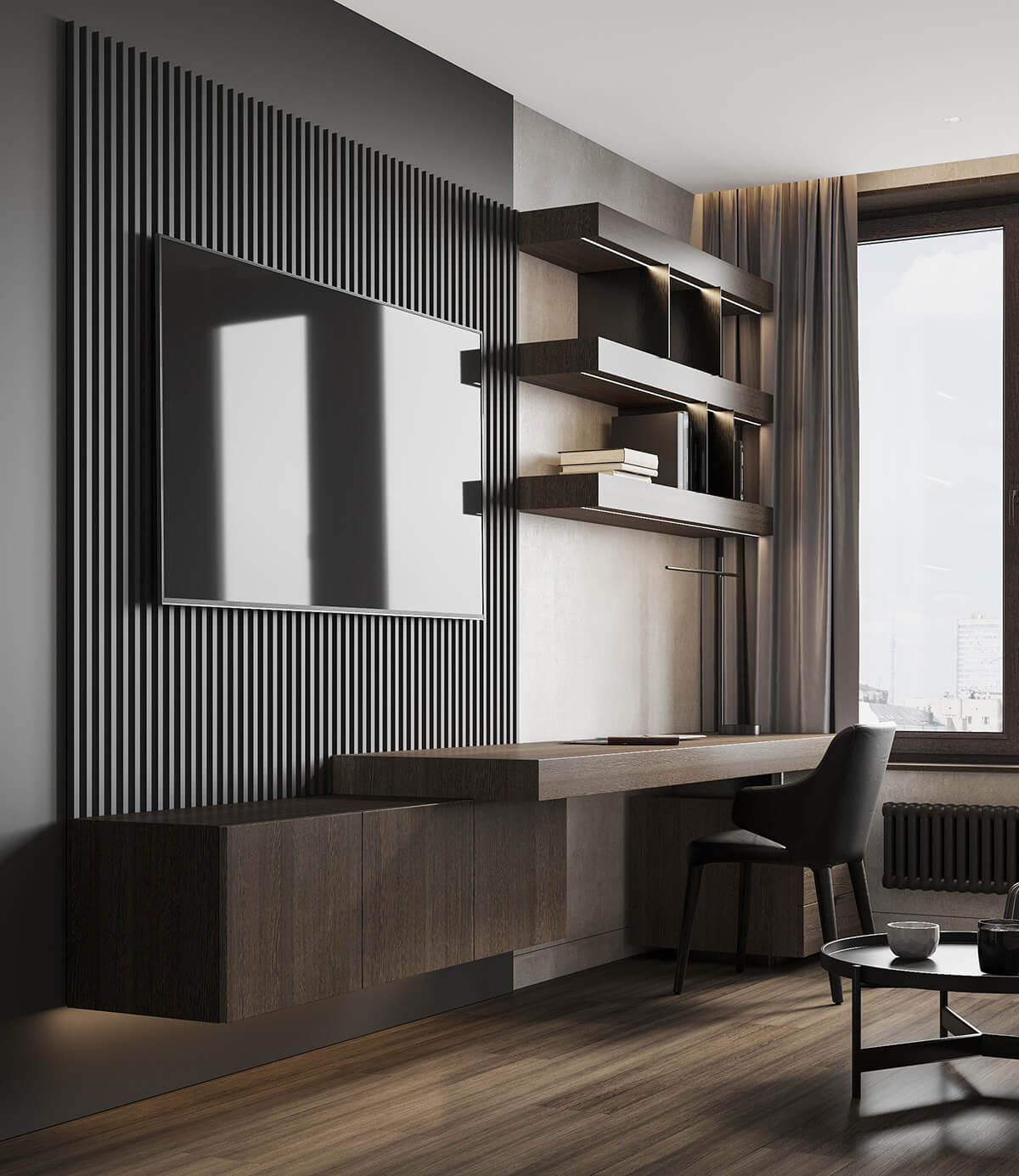 Комфортна спальня Регульоване ліжко та зручне освітлення в спальні: дизайн для людей з особливими потребами.