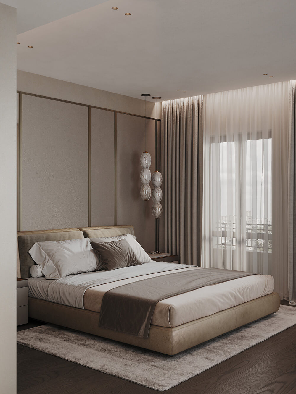 Деталі лляної оббивки м'яких меблів, текстура лляної тканини в інтер'єрі.