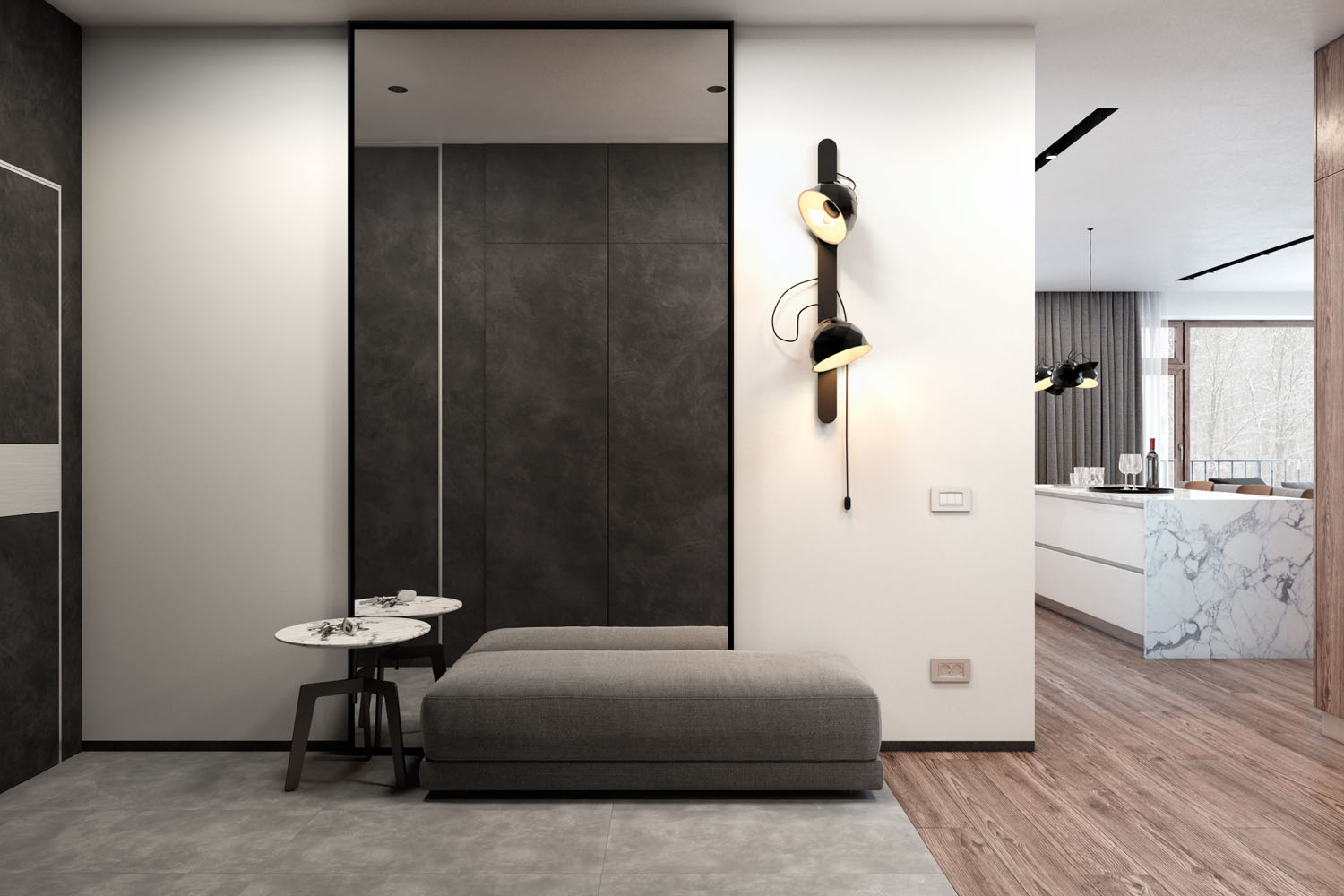 Оригінальне оформлення дзеркалами: затишний інтер'єр маленької квартири 2026