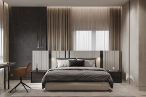 Як створити гармонійний простір у спальні, що поєднує роботу та відпочинок: поради експертів на 2026 рік — робоча зона в