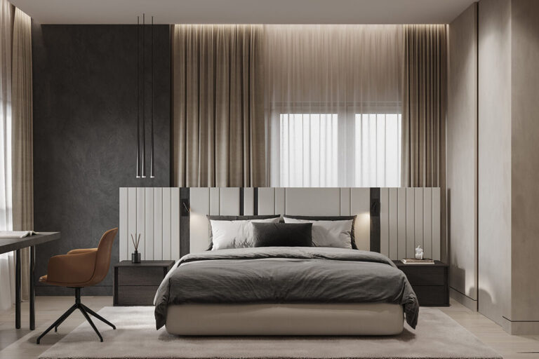 Як створити гармонійний простір у спальні, що поєднує роботу та відпочинок: поради експертів на 2026 рік — робоча зона в