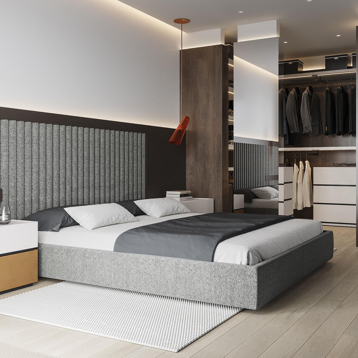 Захист стін від подряпин: антивандальні шпалери в квартирі, призначеній для оренди.