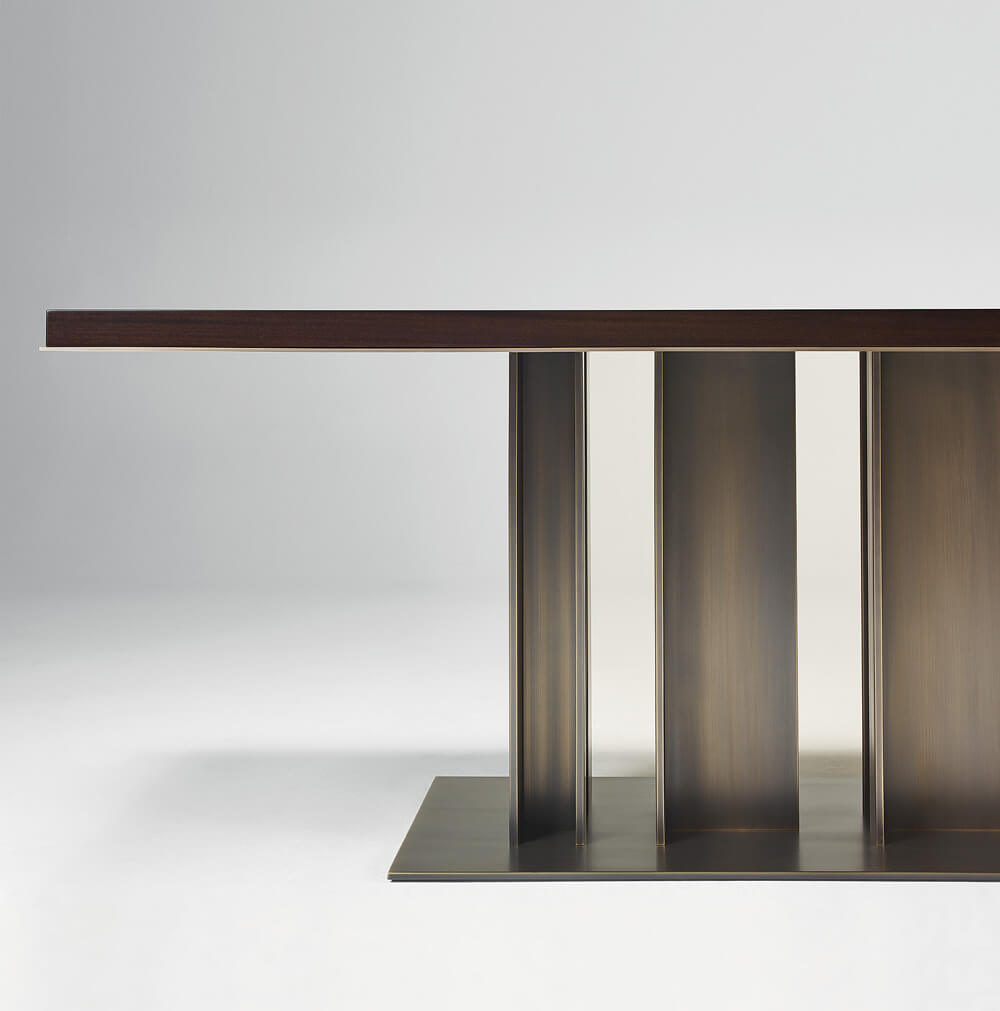 Кухонний гарнітур Стильний кухонний гарнітур з дерев'яними фасадами на замовлення: сучасний дизайн.