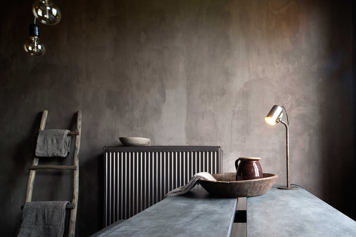 Мікробетон 2026 на кухні: сучасна стільниця та мінімалістичний дизайн.