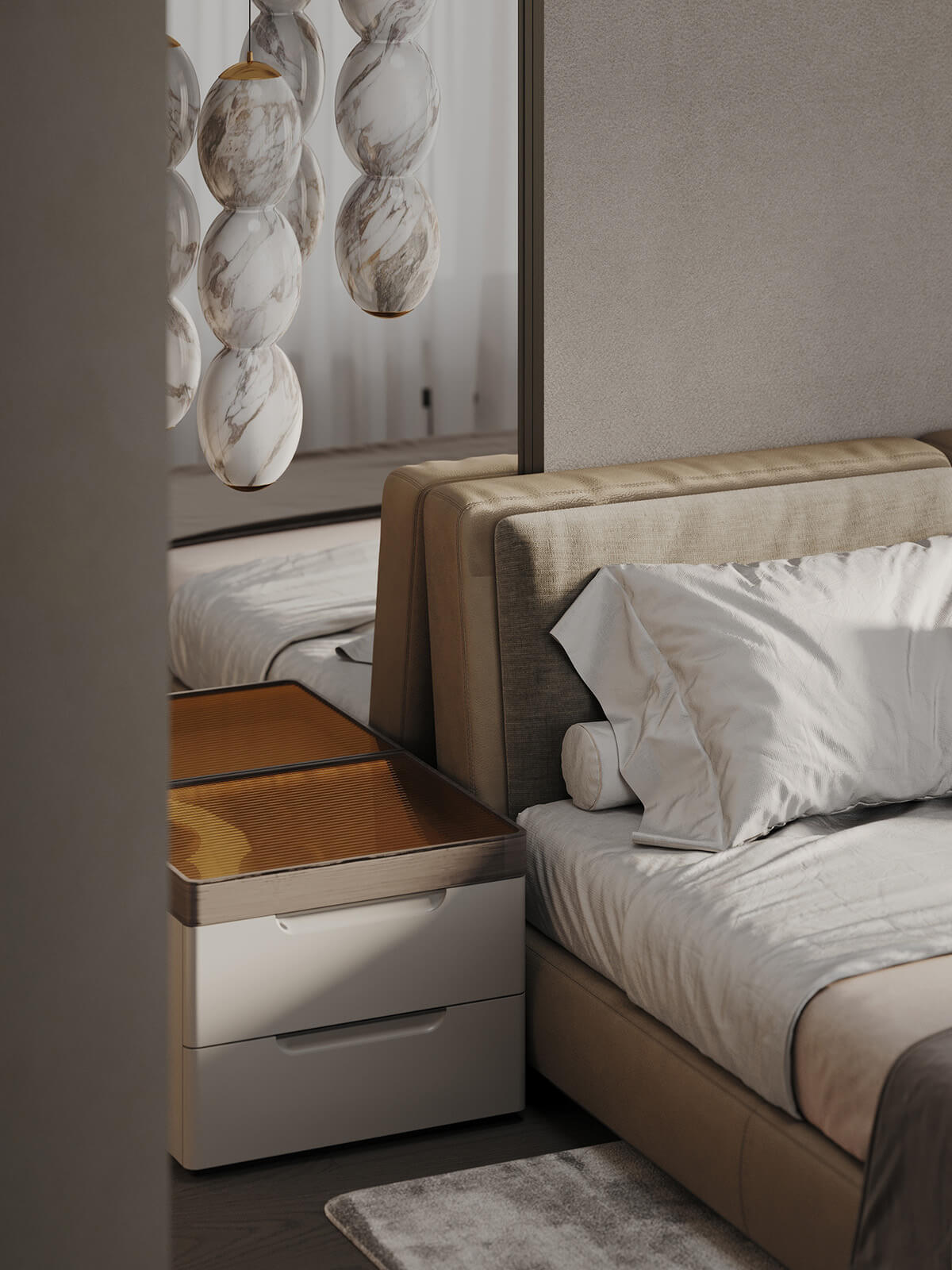 Меблі мінімалюкс Мінімалюкс 2026: розкішні меблі та мінімалістичний декор в елегантному просторі кімнати.