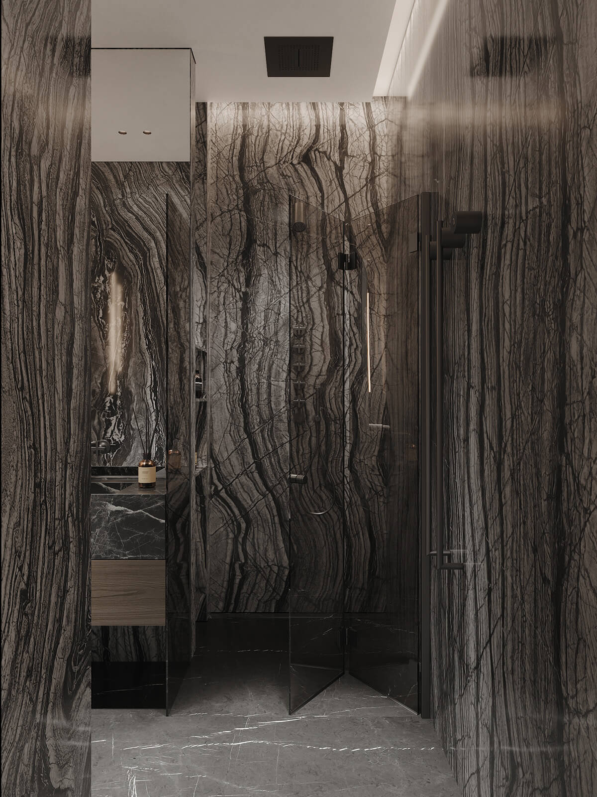 Простір і розкіш Вітальня в стилі мінімалюкс 2026: мінімум деталей, максимум простору та розкоші.