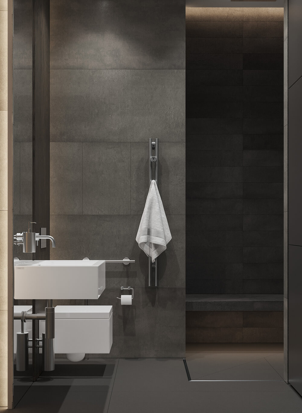 Чоловічий інтер'єр: натуральні матеріали, нейтральна палітра кольорів у квартирі.