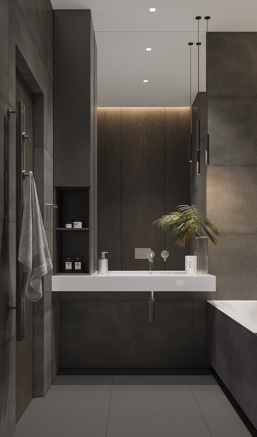 Чоловічий інтер'єр: сучасне мистецтво, оригінальне освітлення, індивідуальність, творчий простір.