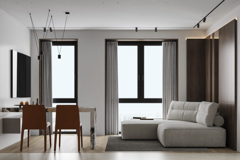 Сірий колір в інтерєрі 2026: Створюємо сучасний простір кухні-вітальні. — Сірий колір в інтер'єрі