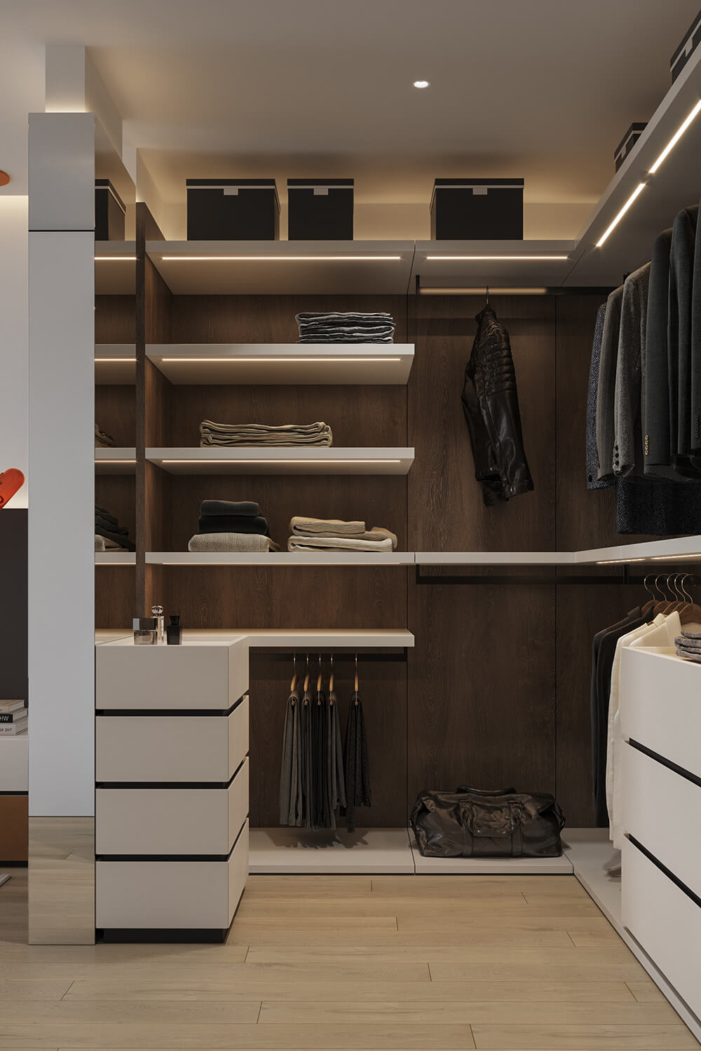 Зберігання в передпокої Невелика відкрита система зберігання у передпокої: організація взуття та аксесуарів 2026.