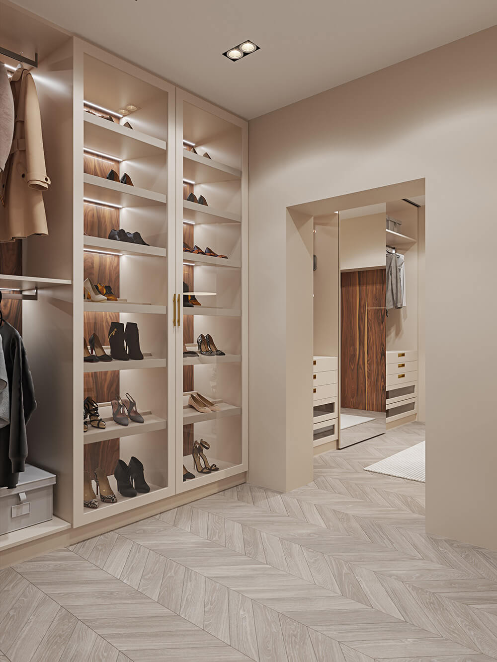 Скандинавський стиль Сучасна відкрита система зберігання: дерев'яні полиці в скандинавському стилі 2026.