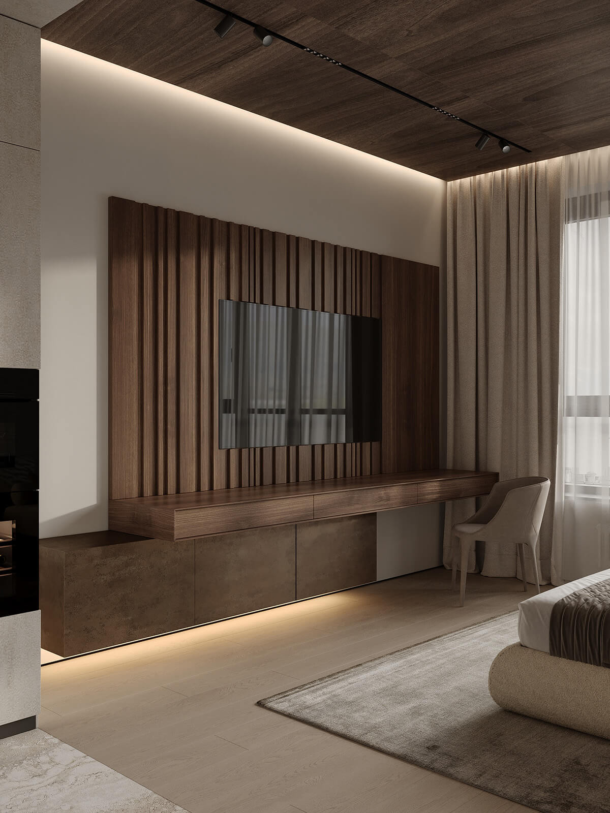 Світлий дубовий стіл та стільці в інтер'єрі: природні кольори для затишку.