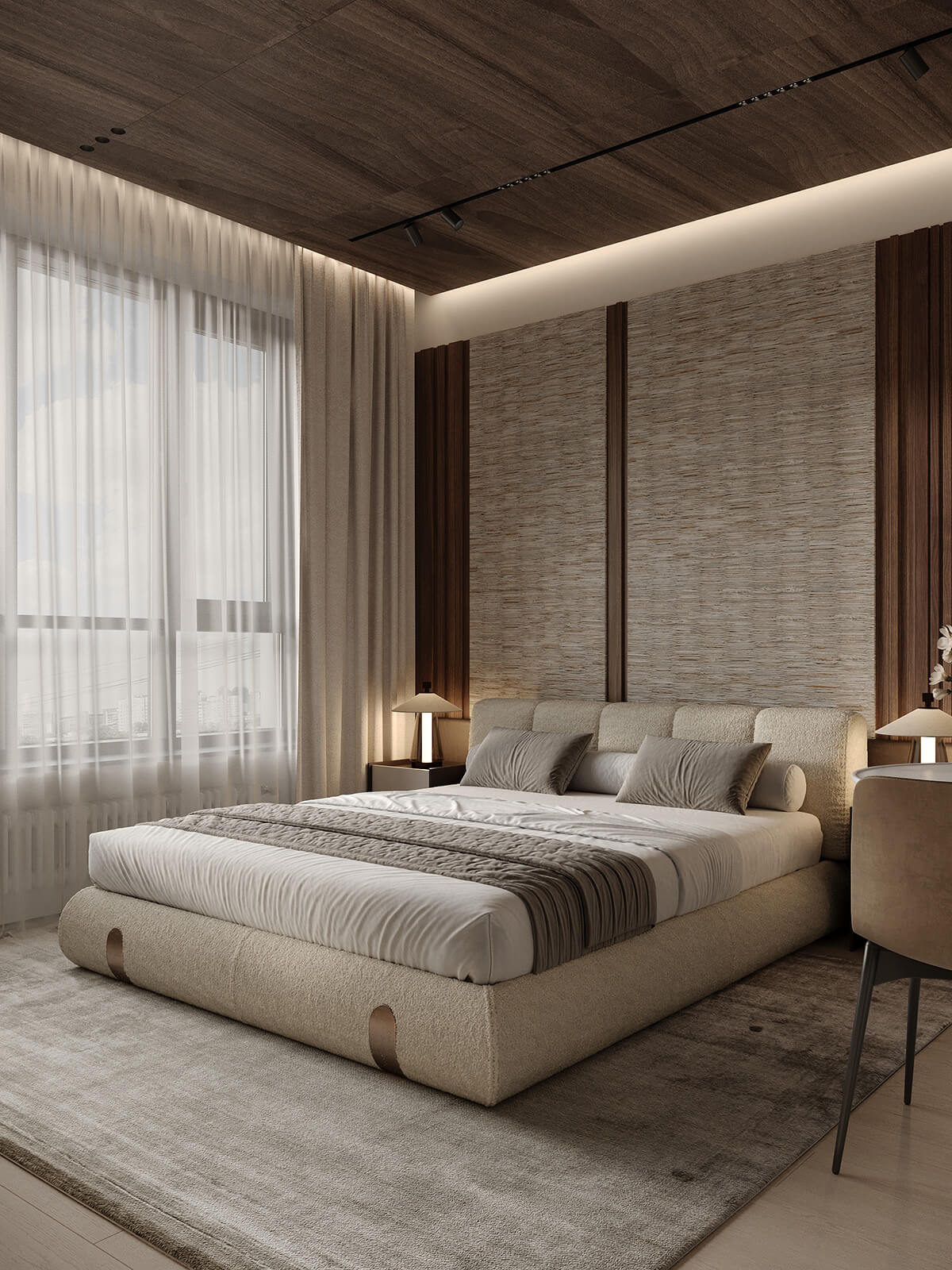 Деталі меблів з дуба: крупний план текстури деревини, натуральні кольори та відтінки.