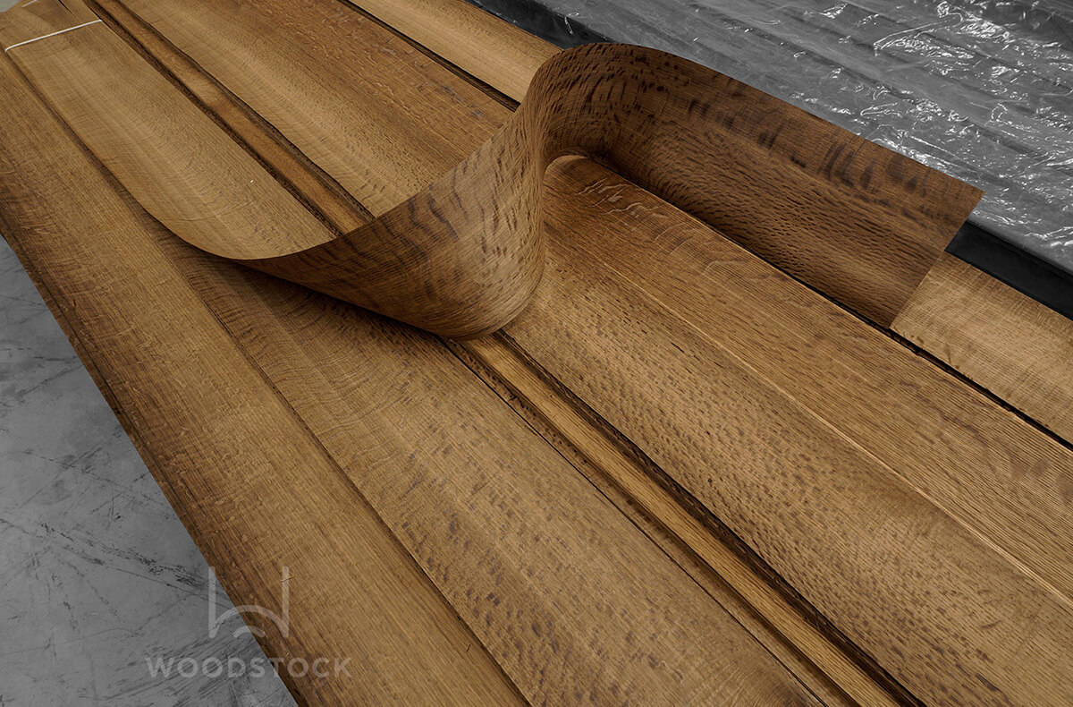 Шафа з мореного дуба: підкреслена текстура та глибина кольору. Обробка деревини.