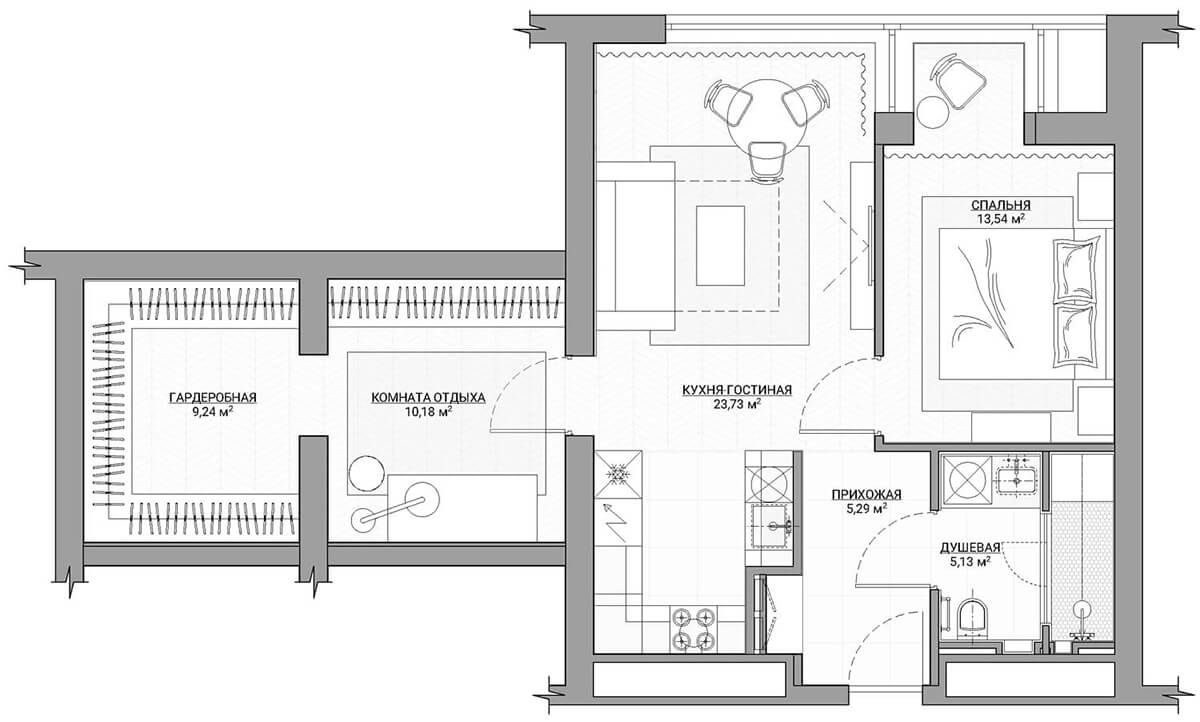 Варіанти перепланування квартири у 2026: узгодження, дизайн інтер'єру та важливі нюанси.