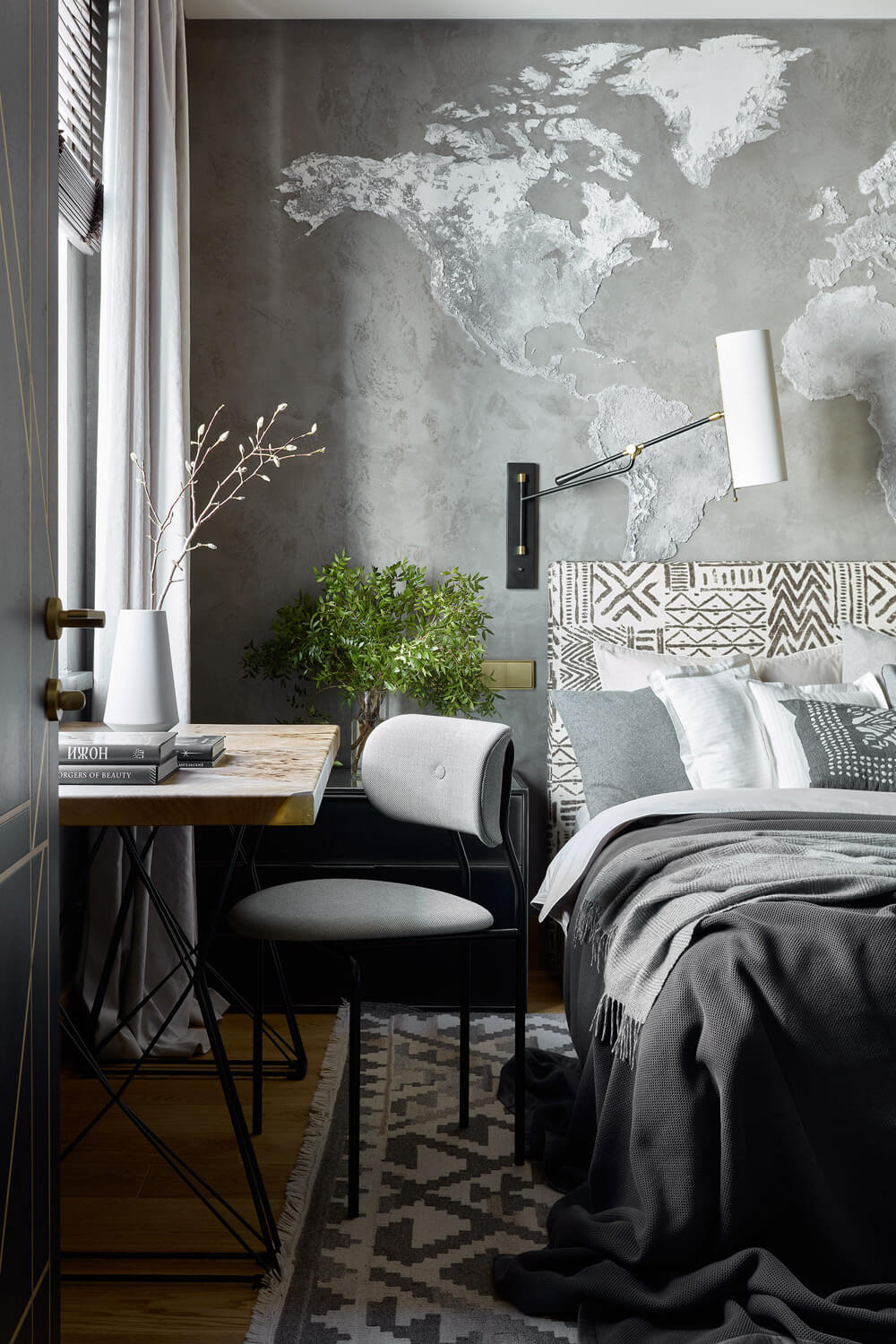 Креативне покривало на ліжко в спальні: підкресліть ваш унікальний стиль.