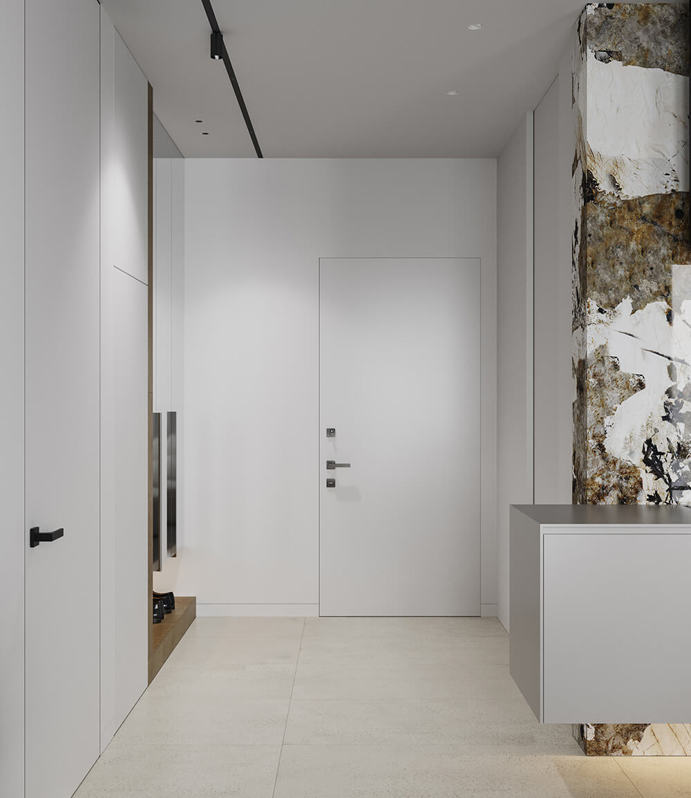 Мінімалістична вітальня з підвісною тумбою під телевізор. Прогнози на 2026