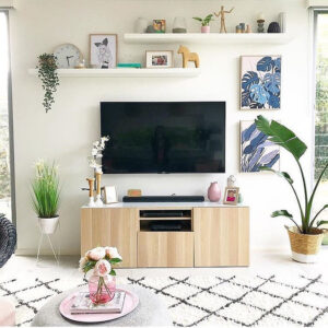 Телевізор в інтерєрі: елегантні рішення BESTA для вашого дому — Системи зберігання для дому