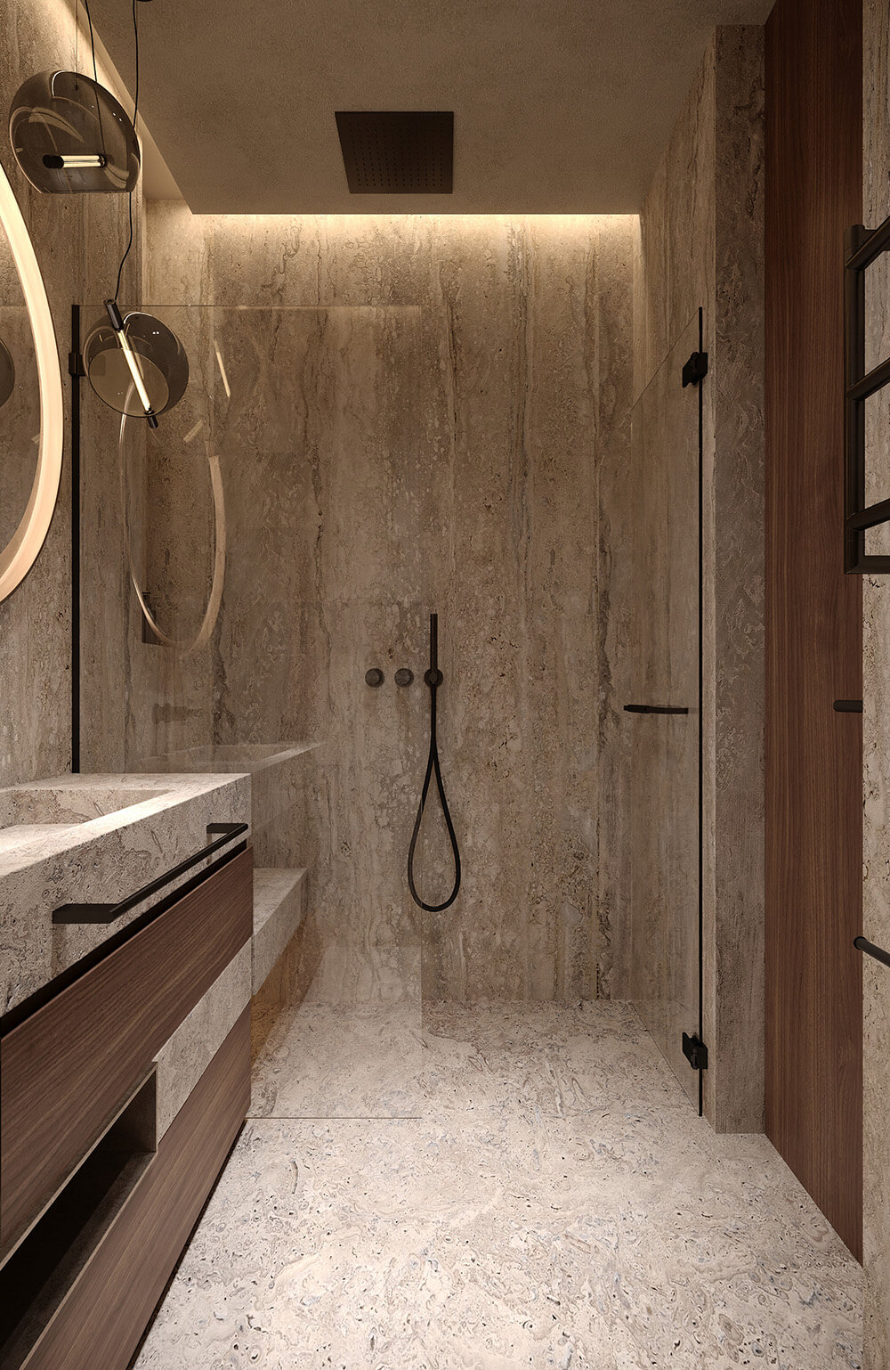 Сучасний дизайн ванної кімнати з стильною сантехнікою: плитка та тренди 2026.