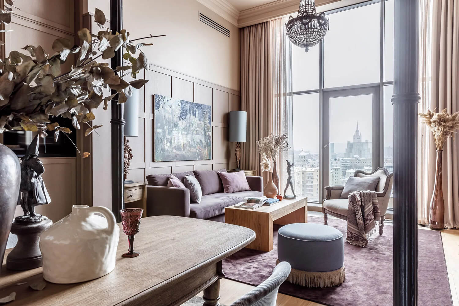 Сучасний дизайн трикімнатної квартири: ідеї інтер'єру, стиль лофт, фото.