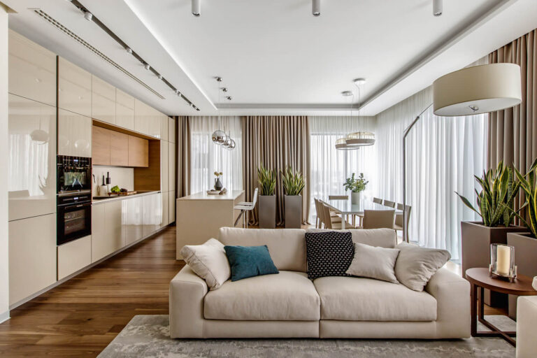 Дім, що дихає: секрети затишку та функціональності у 2026 році — Дизайн трикімнатної квартири 2026