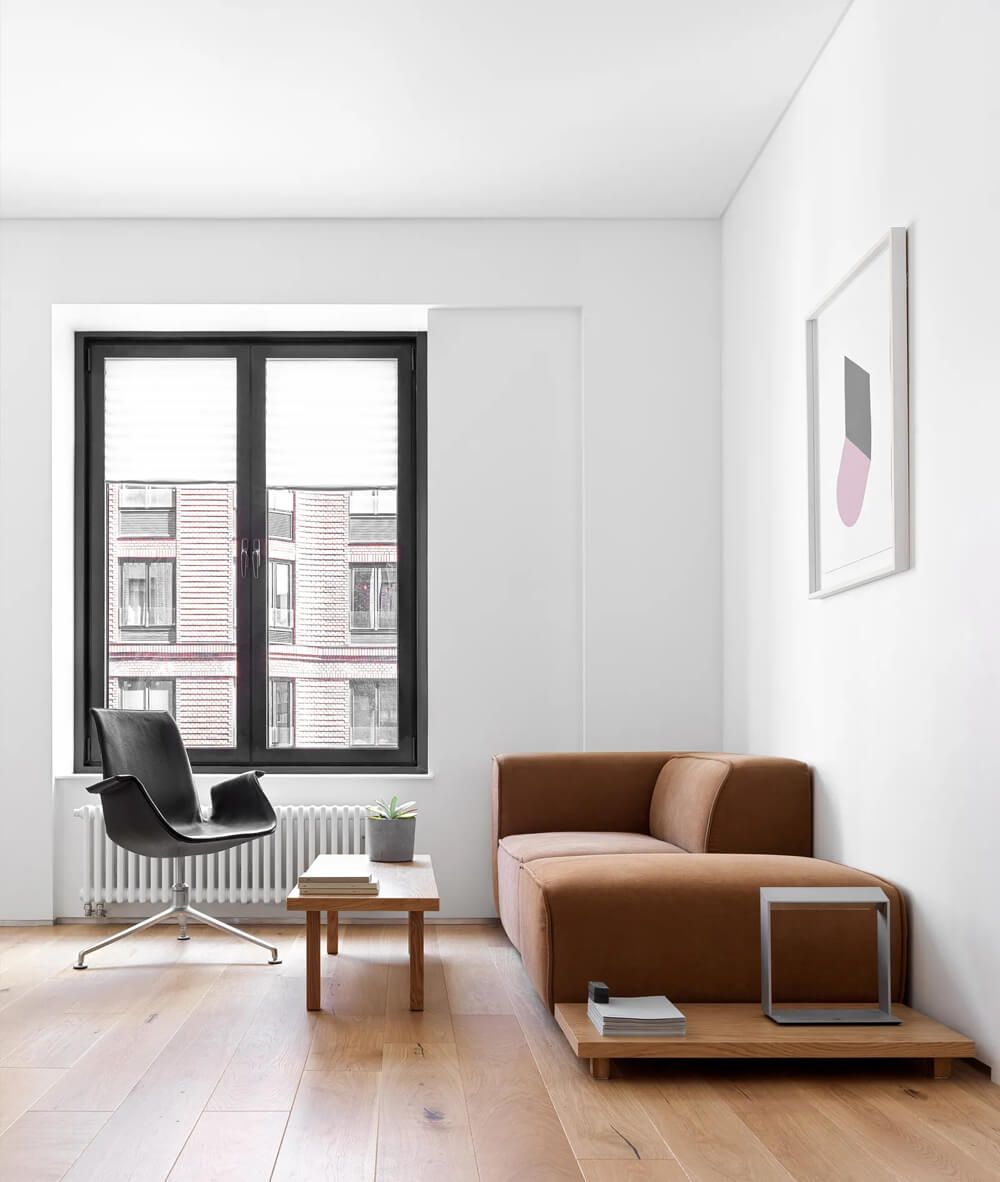 Мінімалізм в інтер'єрі Сучасний дизайн двокімнатної квартири в мінімалістичному стилі з використанням світлих тонів.