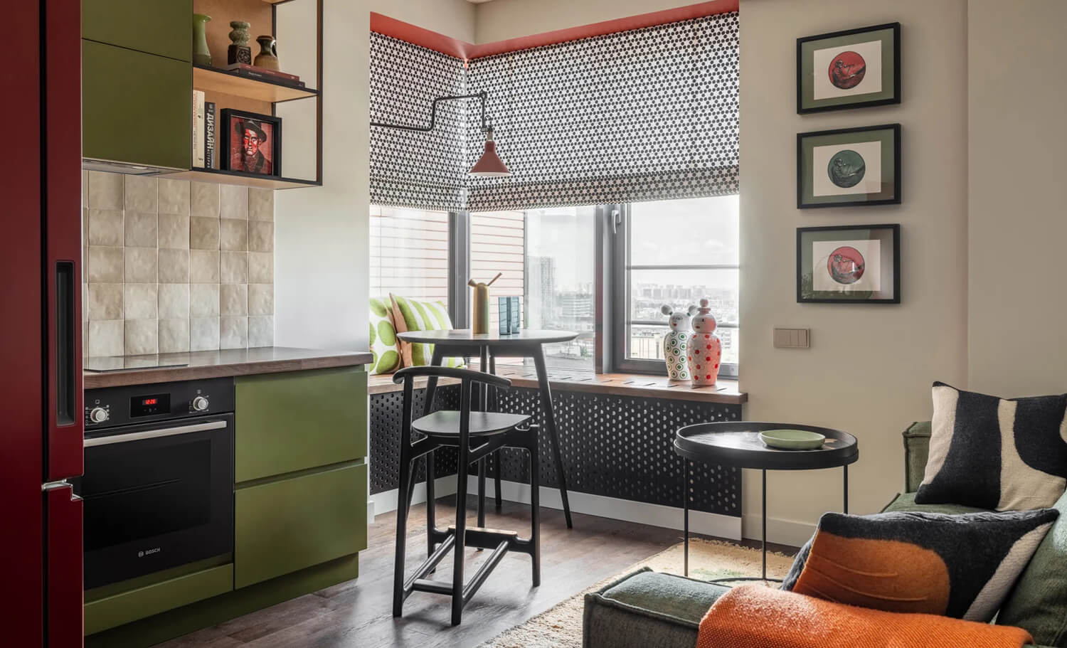 Квартира для сім'ї Вдале планування інтер'єру двокімнатної квартири для комфортного проживання сім'ї з дітьми.