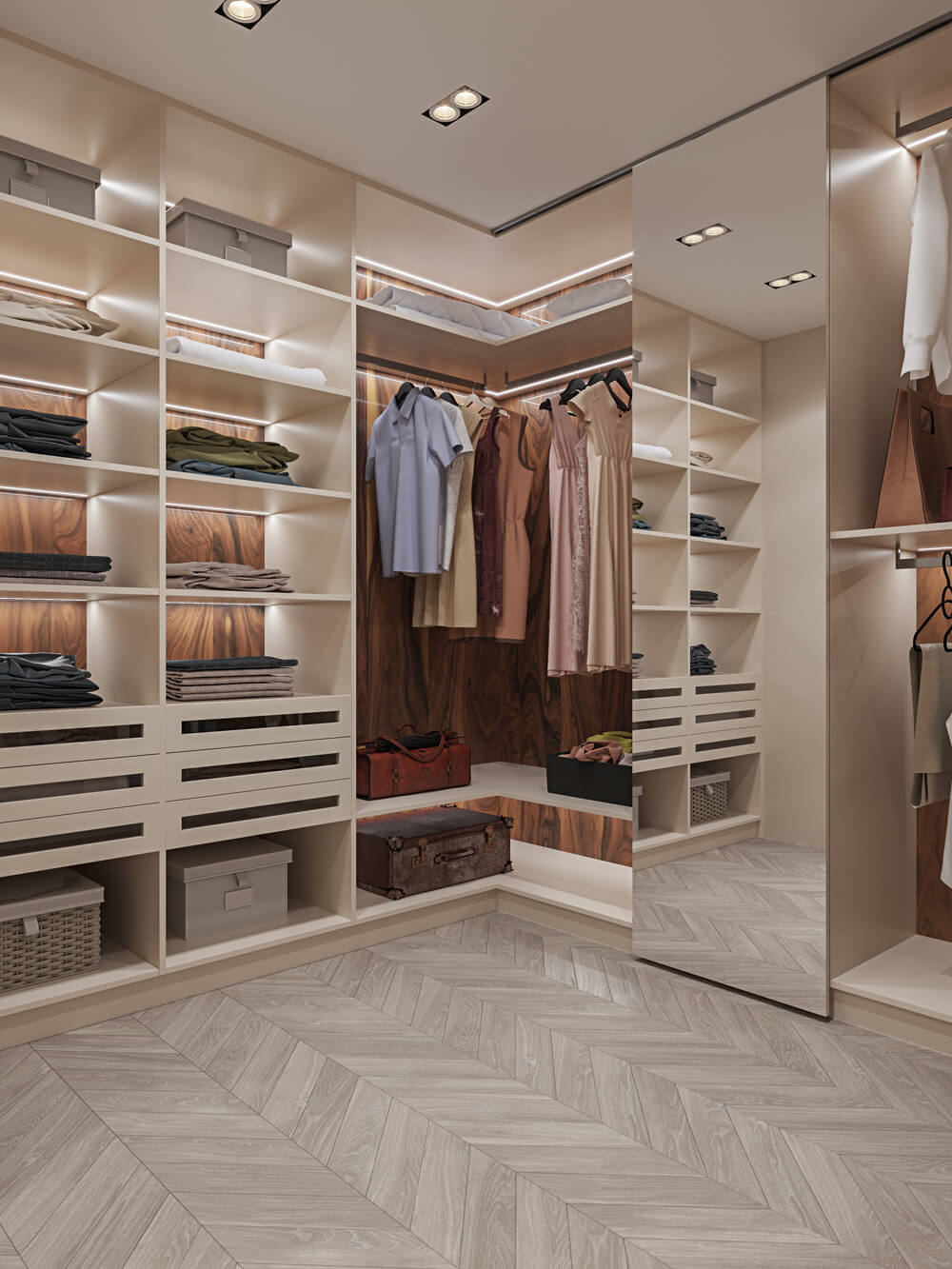 Мінімалістична спальня 2026: натуральні матеріали, спокійні нейтральні кольори.