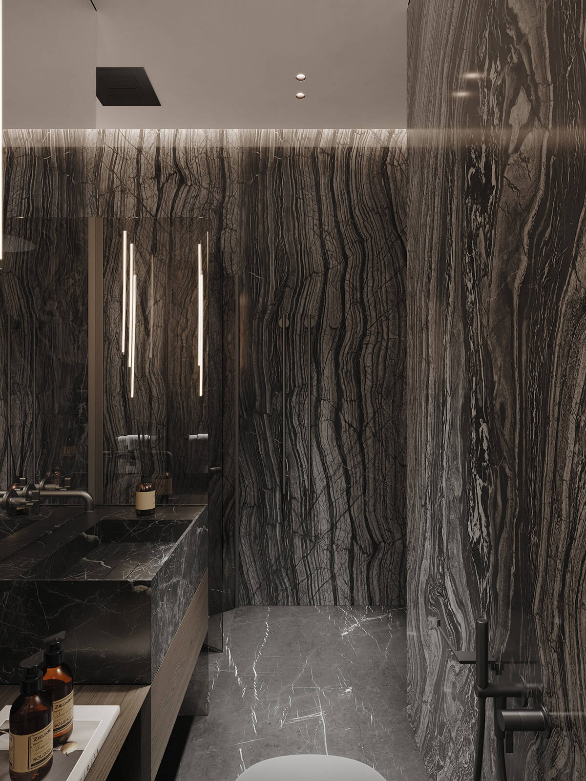 Ефективне кутове рішення в санвузлі: перепланування для оптимізації простору кімнати.