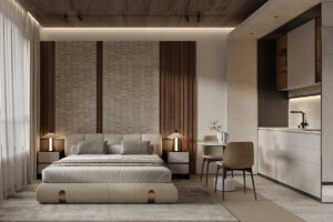 Травертин: вишуканість та затишок природного каменю у вашому домі — Травертин в інтер'єрі