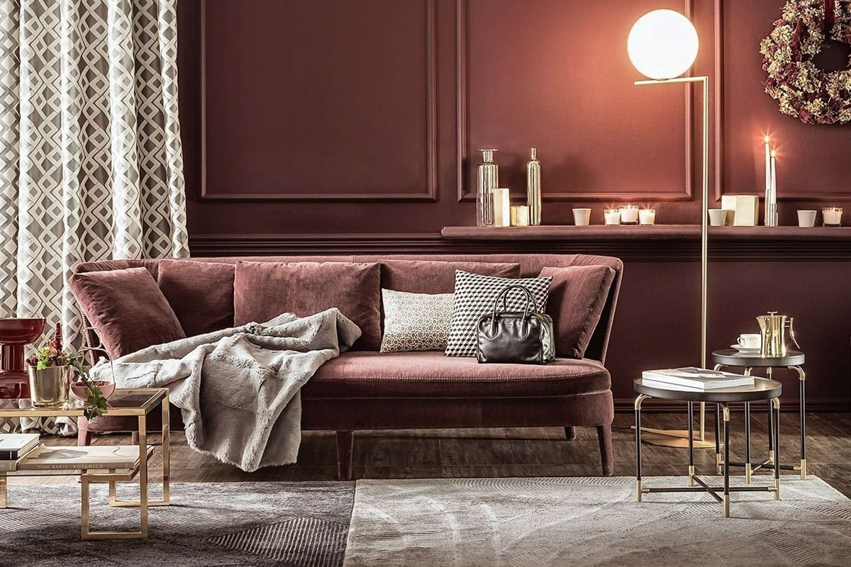 Марсала: вишуканість вдома Вишуканий інтер'єр з кольором марсала: меблі, декор та сучасні акценти 2026