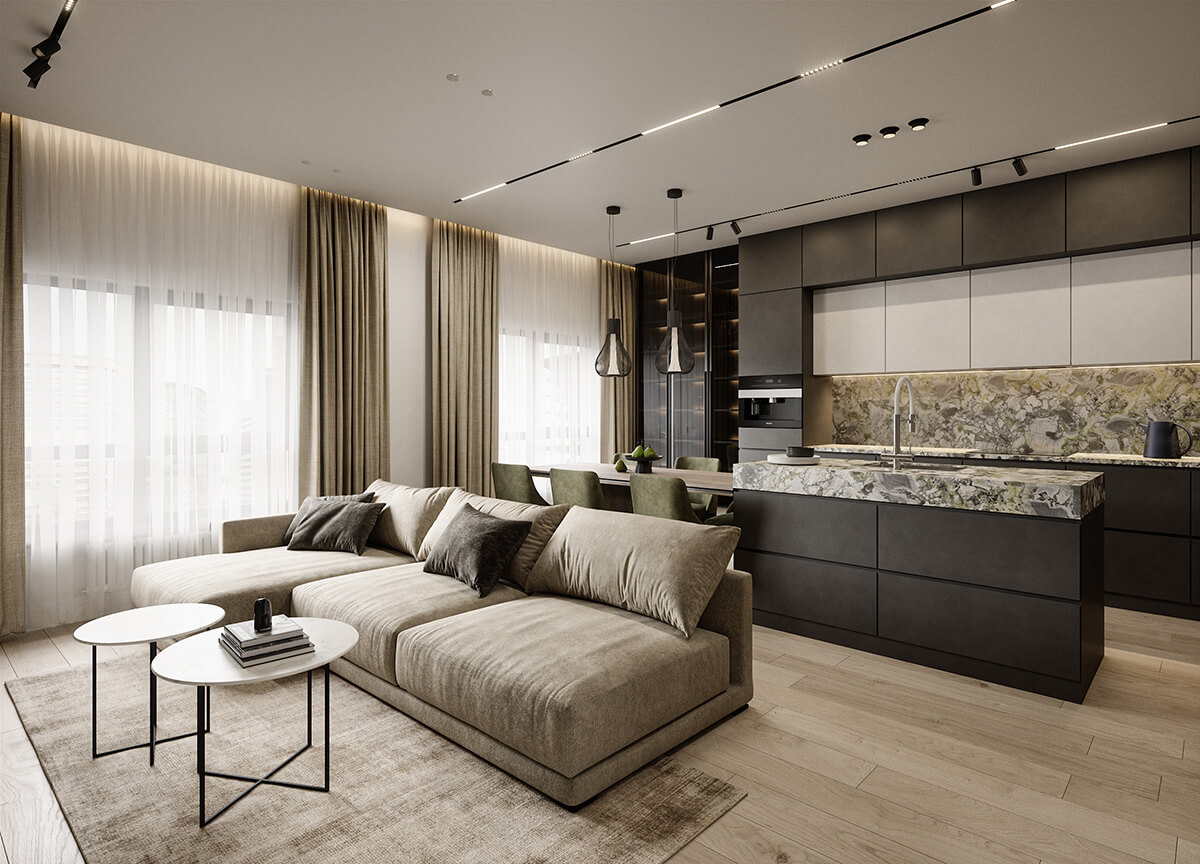 Мармурова стільниця у ванній Стільниця з зеленого мармуру у ванній кімнаті: стильний та сучасний дизайн