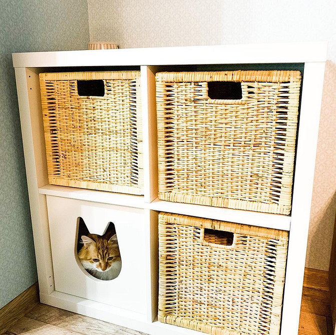 Дизайн з ІКЕА Дизайн інтер'єру спальні 2026 з використанням міні-стелажів як приліжкових тумбочок