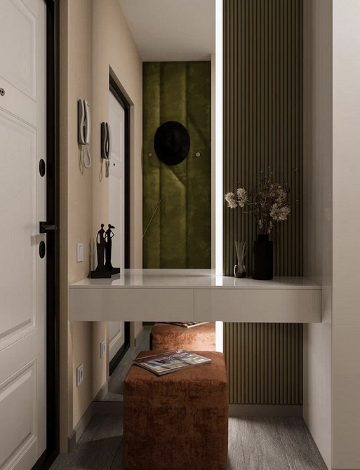 Організація маленької спальні з альтернативою тумбочці, економія місця, компактні меблі.