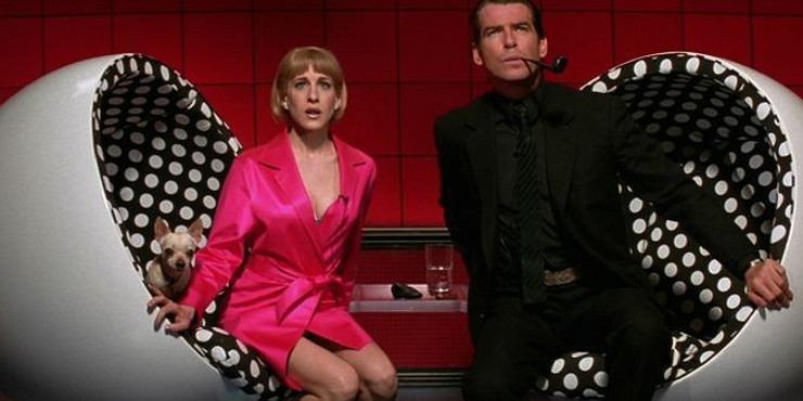 Інтер'єр з кріслом Barcelona та торшером Arco: меблі з фільмів.